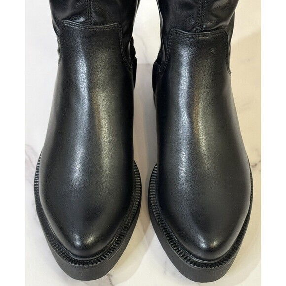 Circus By Sam Edelman Womens Knee High Boots Nat Black Round Toe Ankle Zipper 7M - Picture 6 of 14